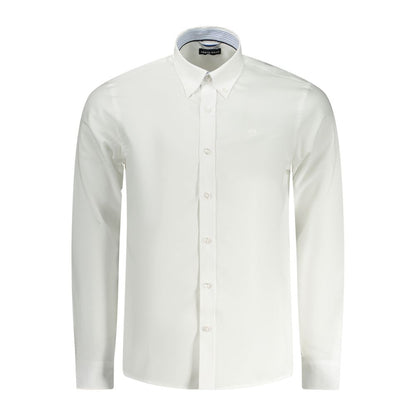 Shirt by North Sails for men in cotton white presents a discerning silhouette, showcasing a sophisticated and for a truly discerning finish.