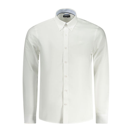 Shirt by North Sails for men in cotton white presents a discerning silhouette, showcasing a sophisticated and for a truly discerning finish.