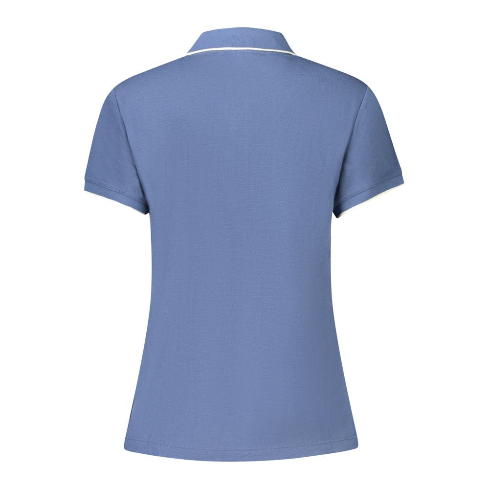 This Polo Shirt by North Sails for women in modal & cotton blue, signature-print & print presents a flawless silhouette, showcasing flawless detailing and a refined for a truly flawless aesthetic.