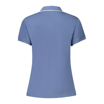 This Polo Shirt by North Sails for women in modal & cotton blue, signature-print & print presents a flawless silhouette, showcasing flawless detailing and a refined for a truly flawless aesthetic.