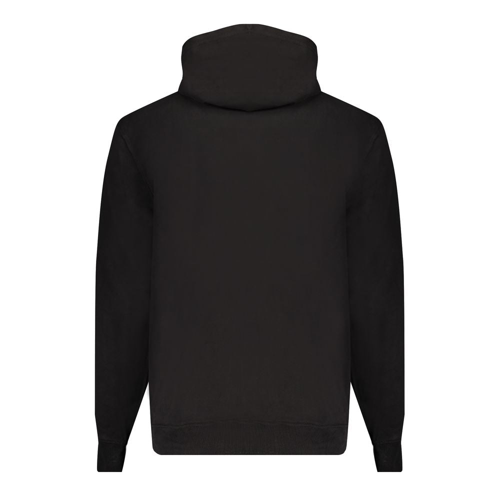 Hooded Sweatshirt Hoodie by Calvin Klein for men in cotton polyester black & print features a edgy silhouette, detailed with a edgy and for a refined finish.