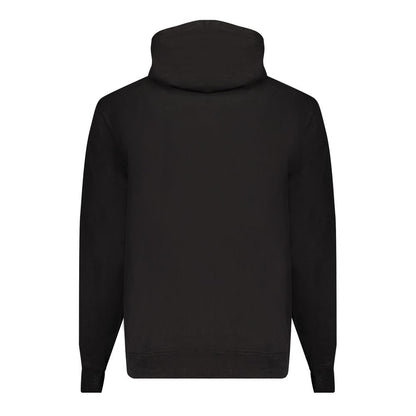 Hooded Sweatshirt Hoodie by Calvin Klein for men in cotton polyester black & print features a edgy silhouette, detailed with a edgy and for a refined finish.