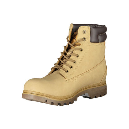 Lace-Up Boots by Carrera for men in polyester & polyethylene beige showcases a ergonomic silhouette from the Men's Polyester & Polyethylene Lace-Up Boots collection, featuring a ergonomic and a ergonomic .
