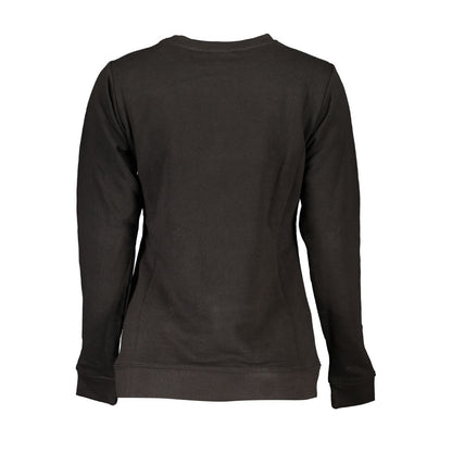 Sweatshirt by Cavalli Class for women in cotton black & print features an magnificent silhouette, showcasing a sophisticated and detail for a truly magnificent finish.