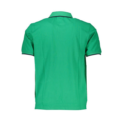 Polo Shirt by North Sails for men in cotton green & print features a eye catching silhouette, showcasing a refined and for a eye catching finish.