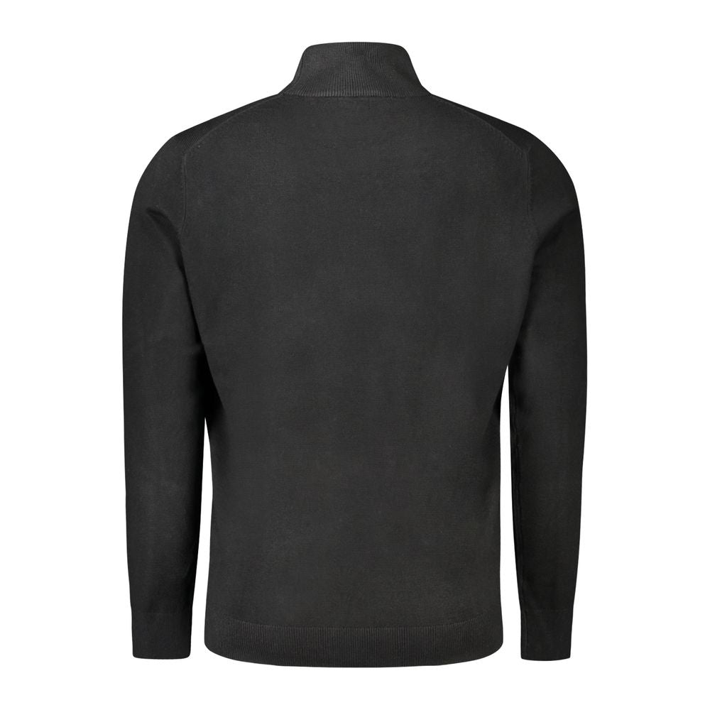 Norway 1963 Men's Viscose Polyester & Polyamide Sweater - Black