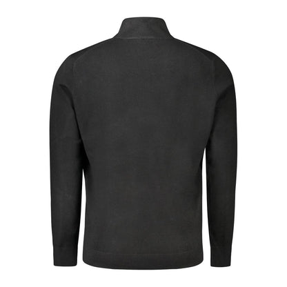 Norway 1963 Men's Viscose Polyester & Polyamide Sweater - Black