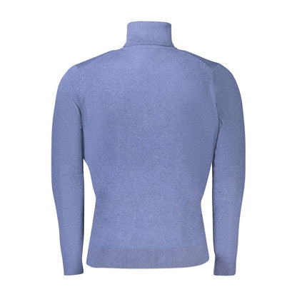 This Sweater by Norway 1963 for men in wool polyester & polyamide blue presents a understated silhouette, featuring a sophisticated and for a understated finish.