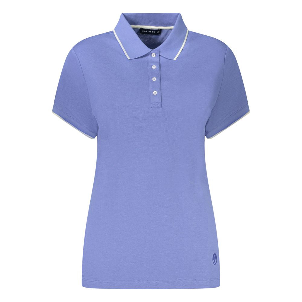 This Polo Shirt by North Sails for women in modal & cotton blue presents a flawless silhouette, showcasing flawless short-sleeve detailing and a refined for a truly flawless aesthetic.