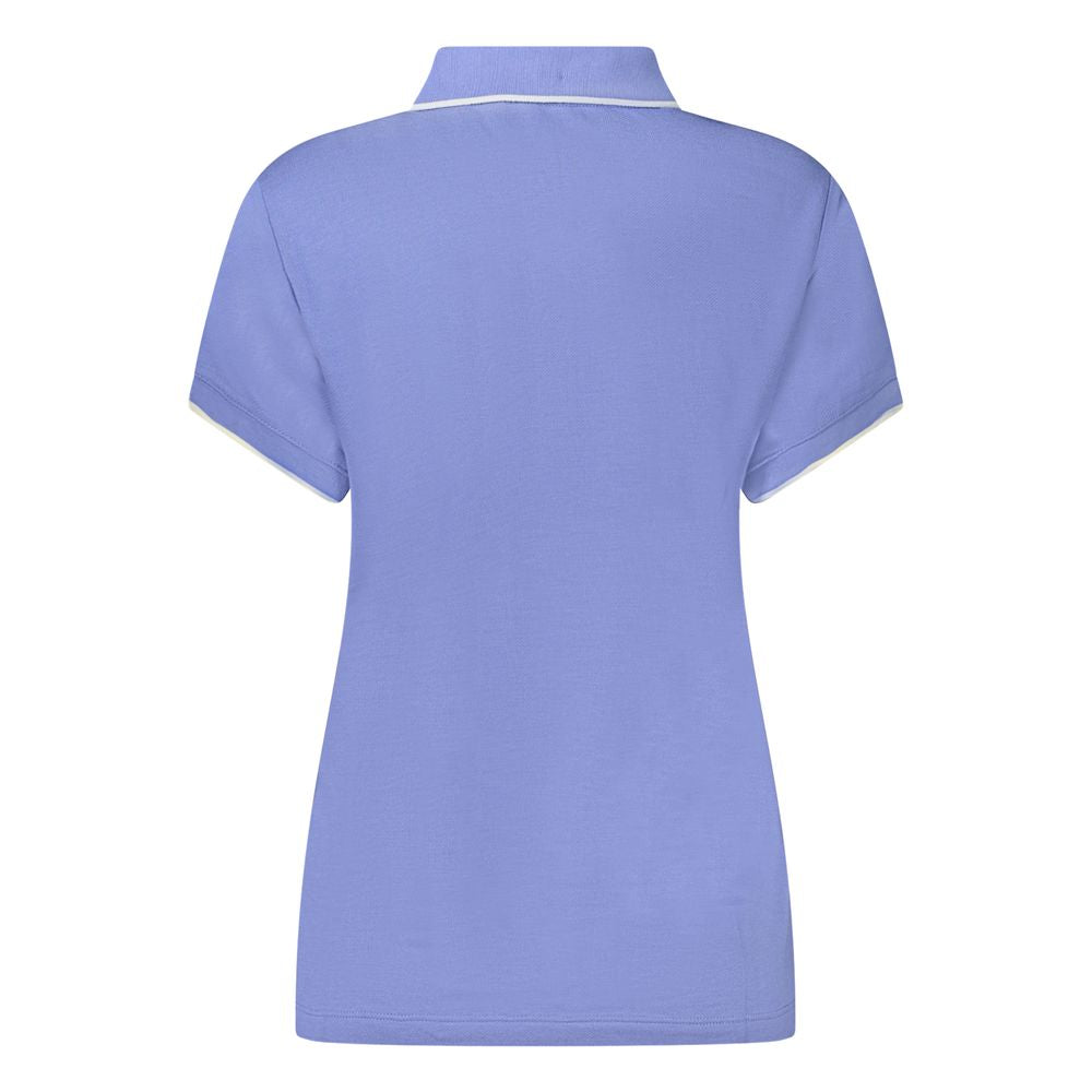 Polo Shirt by North Sails for women in modal & cotton blue features a eye catching silhouette, showcasing a refined and for a eye catching finish.