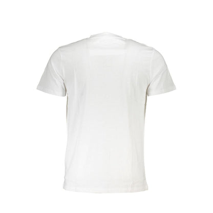 T-Shirt by Cavalli Class for men in cotton brown, gray & print showcases a dramatic silhouette, elegantly detailed with a dramatic and for a truly dramatic finish.