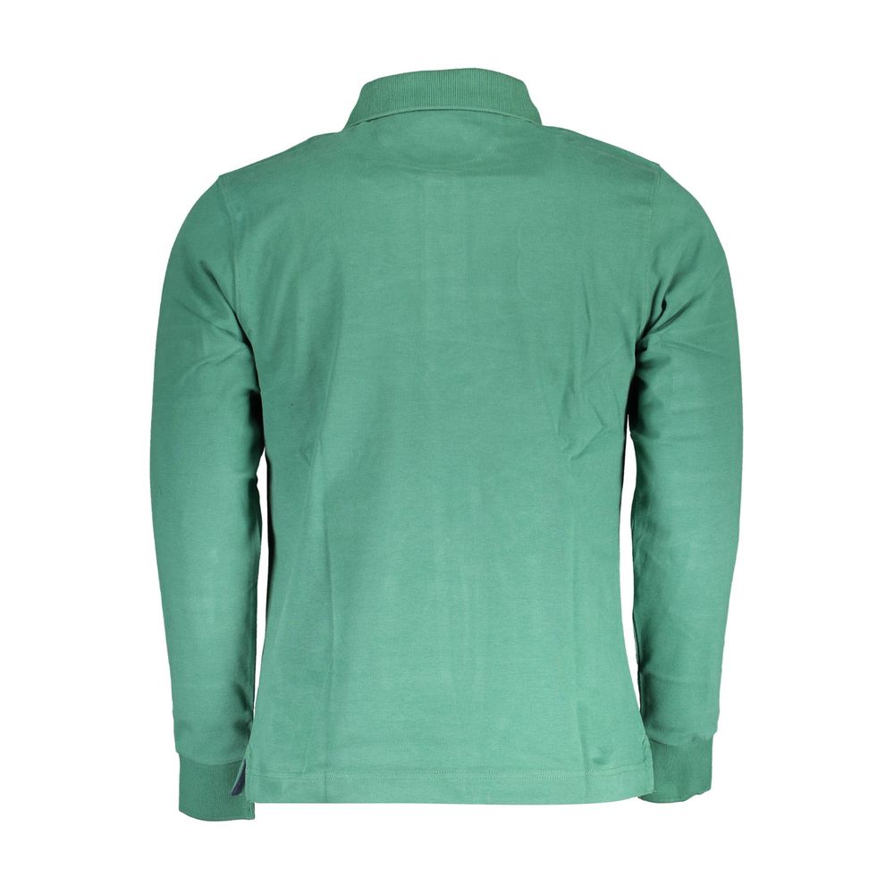 Polo Shirt by La Martina for men in cotton green & print showcases a enviable silhouette, featuring a refined and for a enviable finish.