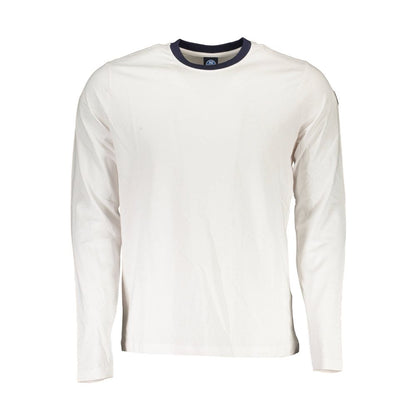 T-Shirt by North Sails for men in cotton white showcases a unassuming silhouette, artfully detailed with a refined crew neckline and unassuming for a sophisticated, contemporary look.