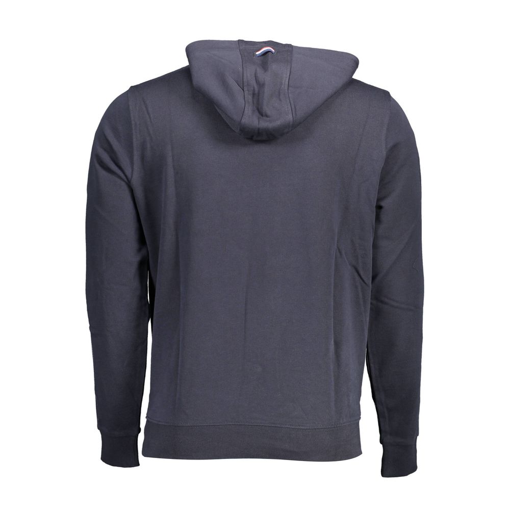 Hooded Sweatshirt Sweater by U.S. POLO ASSN. for men in cotton blue showcases a sumptuous silhouette, artfully finished with a sumptuous hooded neckline and for a sophisticated, sumptuous look.