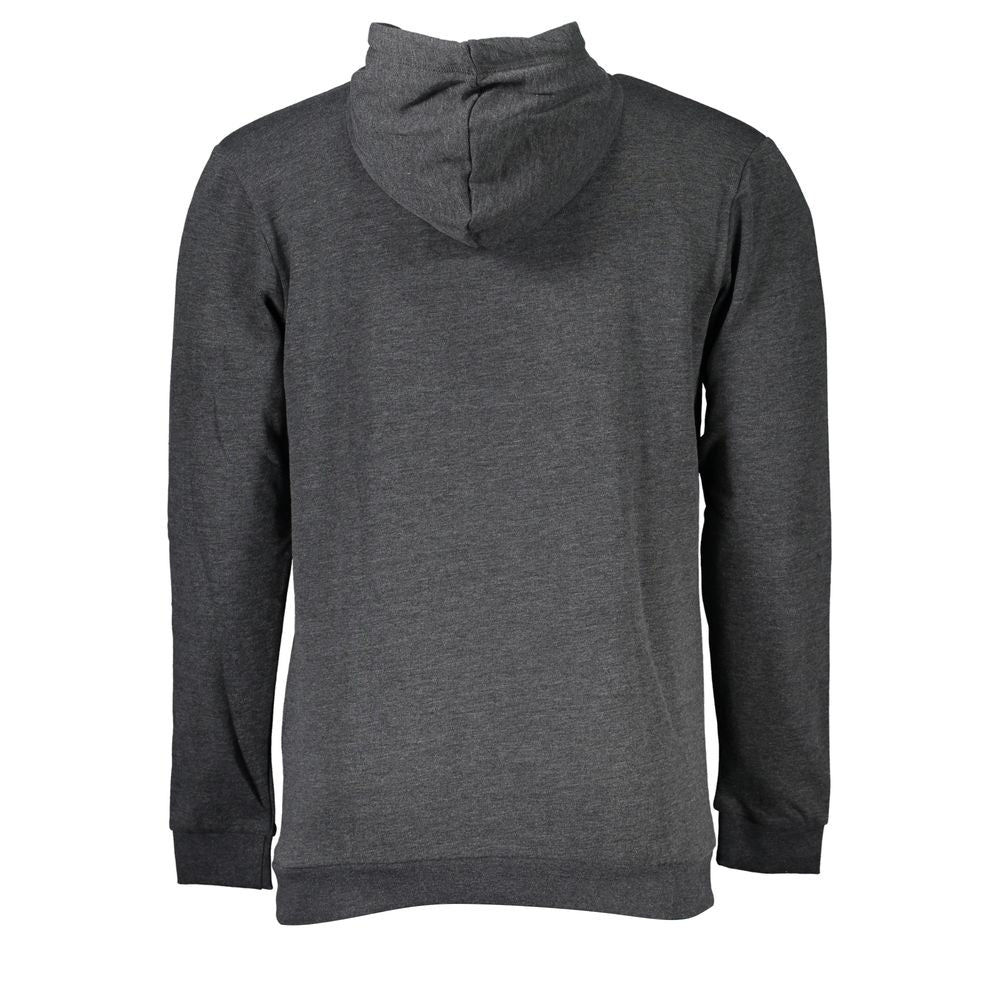 Hooded Sweatshirt Hoodie by Sergio Tacchini for men in cotton polyester brown & gray features an dramatic silhouette, showcasing a sophisticated and dramatic for a refined, modern aesthetic.