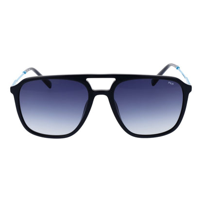 Fila Aviator Gradient Dark-Tint Cellulose Acetate Sunglasses - Black