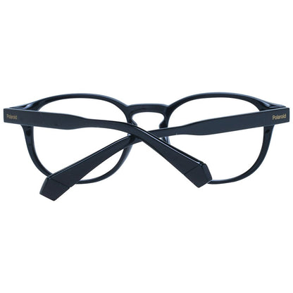 Eyeglasses Frames by Polaroid for unisex in polyamide black showcases a refined full-frame frame design with a refined black coloured frame finish for a refined and sophisticated look.