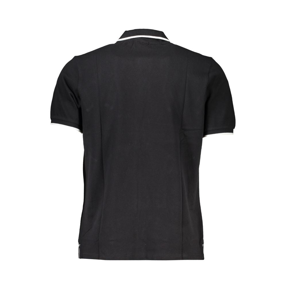 Polo Shirt by North Sails for men in cotton black, natural & print presents a distinguished silhouette, showcasing a sophisticated and distinguished for a truly distinguished finish.