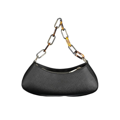 Mario Valentino Polyethylene Crossbody Handbag - Black Signature