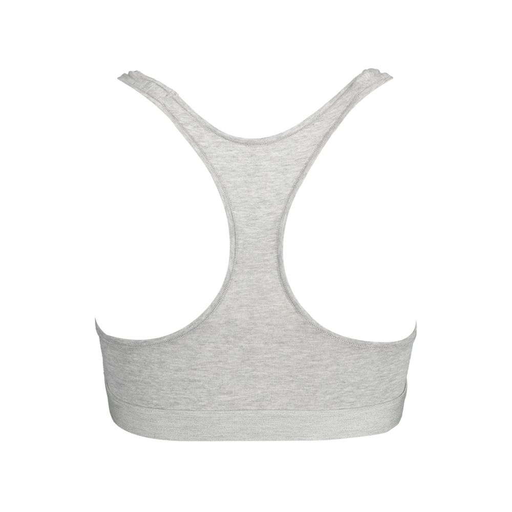 Lingerie by Tommy Hilfiger for women in stretch cotton gray features an chic silhouette, showcasing the chic design of this Women's Stretch Cotton Lingerie for a truly chic finish.