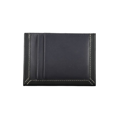 Cardholder Wallet by Tommy Hilfiger for men in leather blue presents a refined silhouette, artfully capturing the essence of the Leather Cardholder Wallet design with sophisticated card-organization compact-design for a refined look.