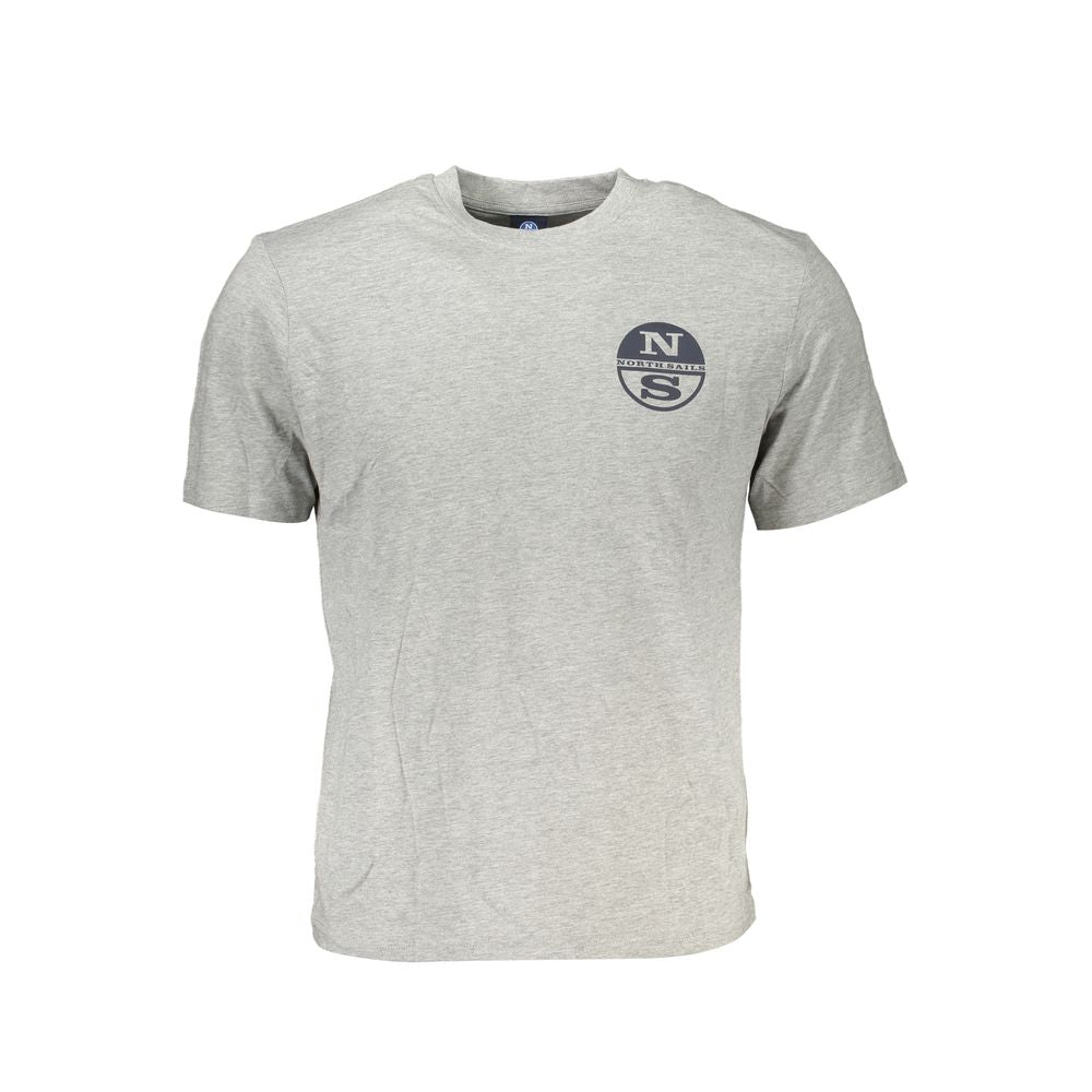 T-Shirt by North Sails for men in viscose cotton brown, gray & print features an edgy silhouette, meticulously detailed with a sophisticated and for a truly edgy finish.