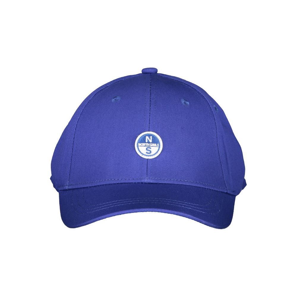 Visor by North Sails for men in organic cotton blue features a distinguished silhouette, showcasing the distinguished design of the Organic Cotton Visor for a sophisticated, elevated look.