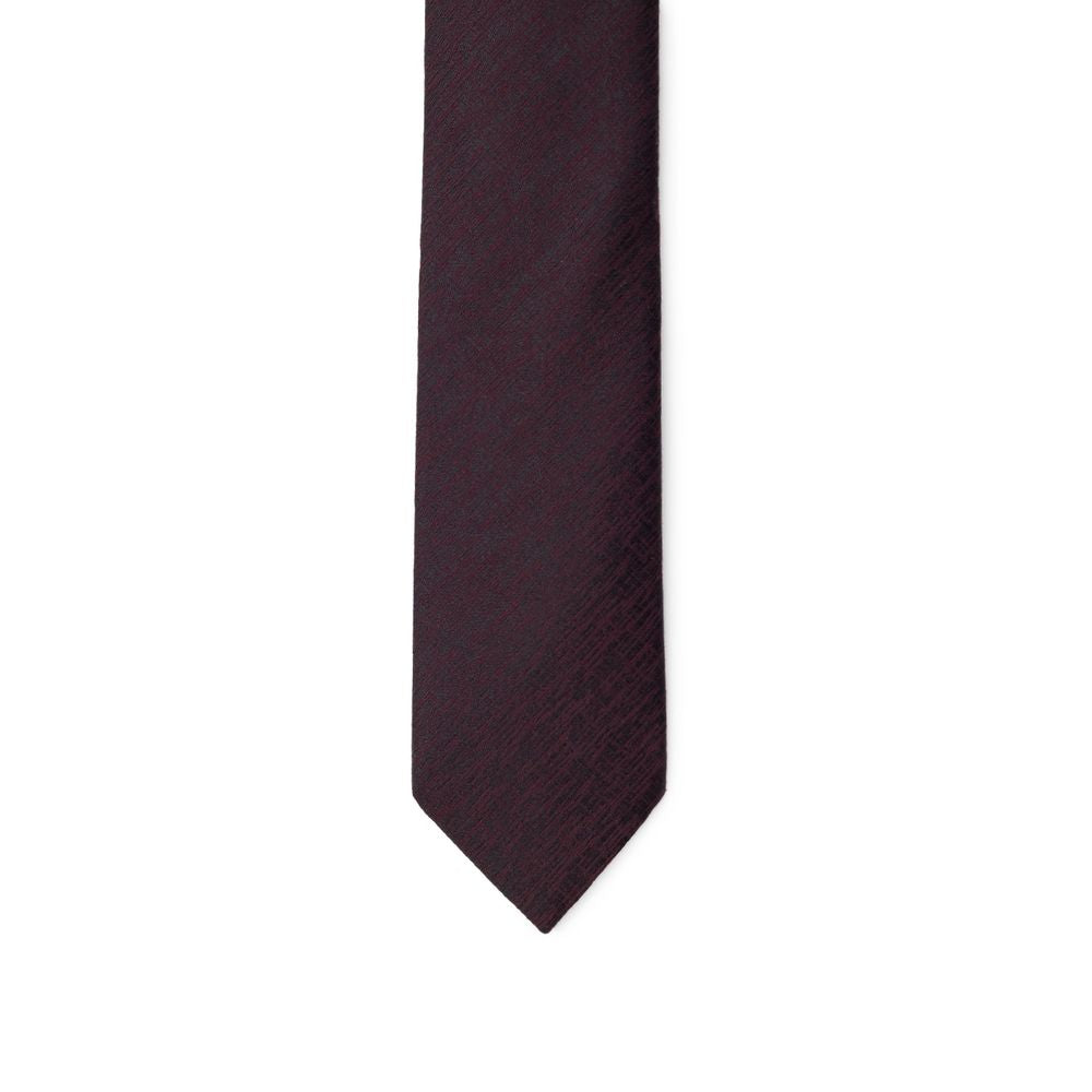 Necktie by Dolce & Gabbana for men in wool & silk black & purple features an effortlessly chic silhouette, showcasing a sophisticated effortlessly chic finish from the signature Wool & Silk Necktie collection.