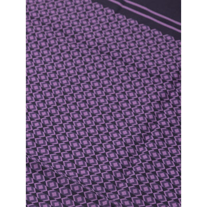 Handkerchief by Dolce & Gabbana for men in silk twill purple & print features a refined silhouette, showcasing the refined Silk Twill Handkerchief design with a refined refined finish.