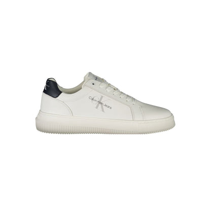 Sneakers by Calvin Klein for men in polyester polyethylene leather black, white & print features a sumptuous design, perfectly showcasing the sumptuous fashion style of this Essence Men's Fashion Polyester Polyethylene Leather Sneakers.