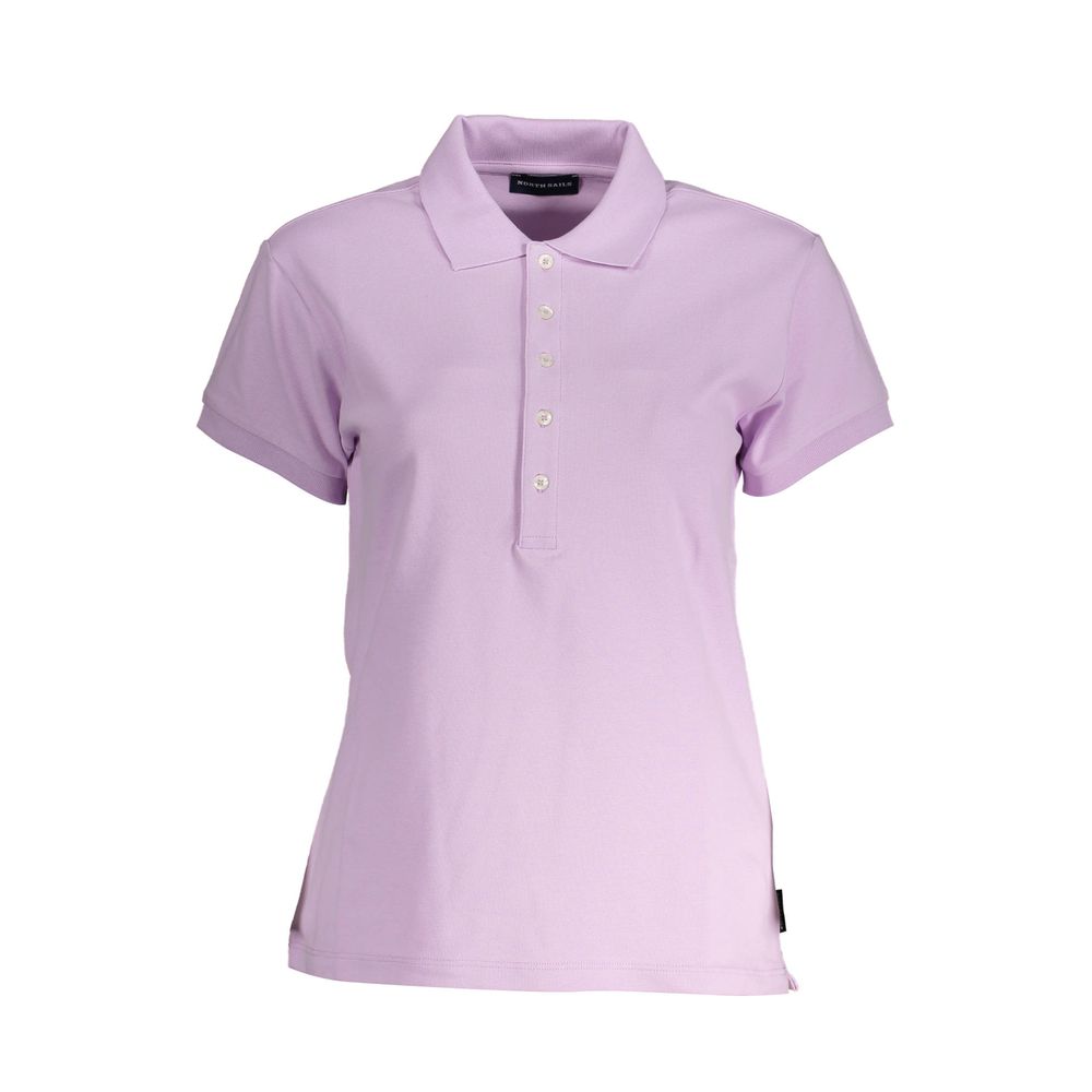Polo Shirt by North Sails for women in stretch organic cotton pink showcases a enviable silhouette, featuring a refined and for a enviable finish.