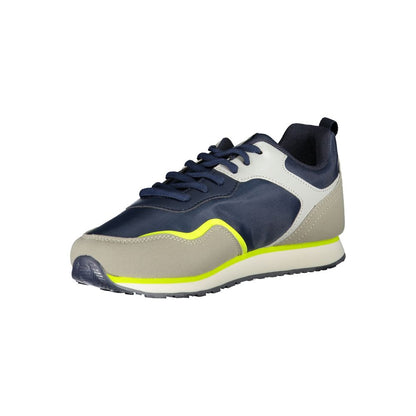 Sneakers by U.S. POLO ASSN. for women in polyester blue presents a sumptuous silhouette as Women's Athletic Casual Polyester Sneakers, expertly defined by a sumptuous athletic casual style for a sumptuous, high-fashion look.