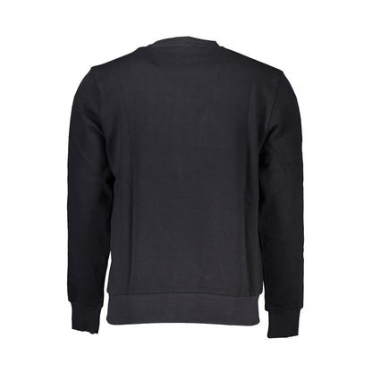 Sweatshirt by North Sails for men in cotton black & print features an provocated silhouette, detailed with a provocated and a refined for a sophisticated aesthetic.