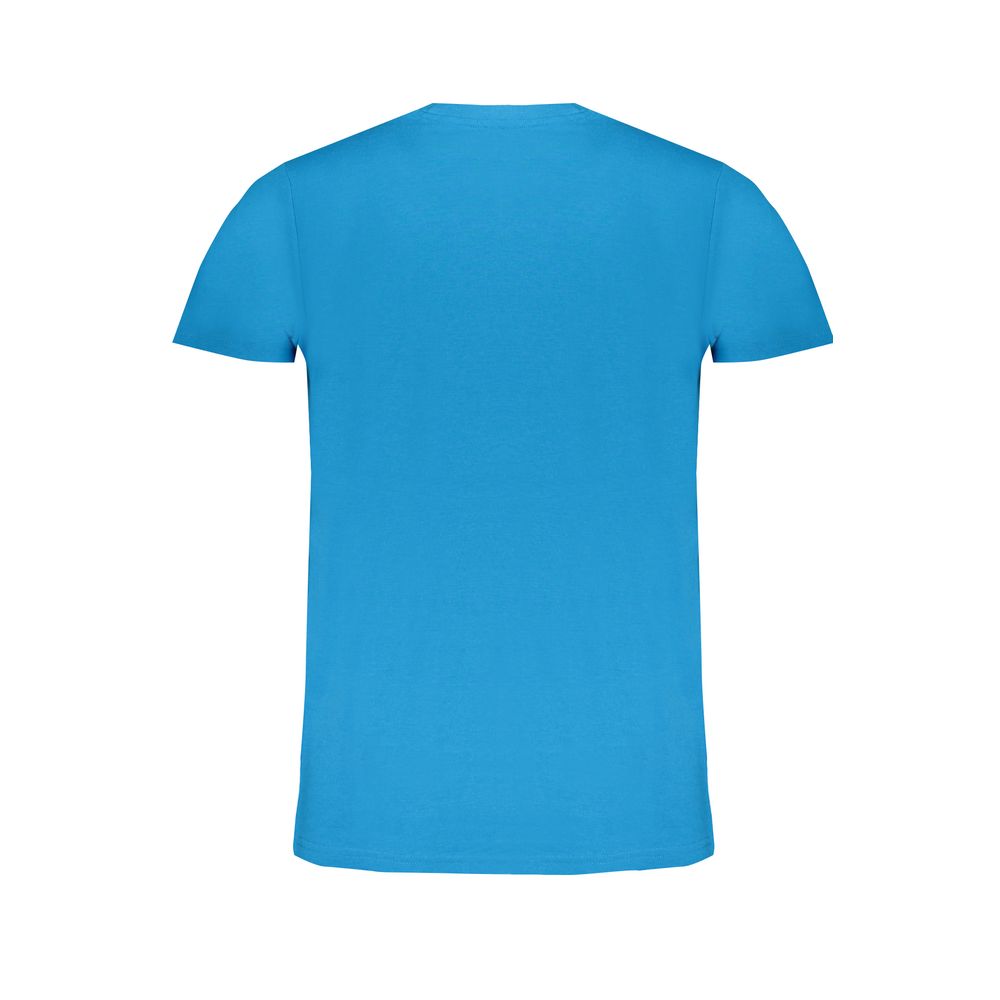 T-Shirt by Norway 1963 for men in cotton blue features a plush silhouette, showcasing a sophisticated crew neckline and for a truly plush finish.