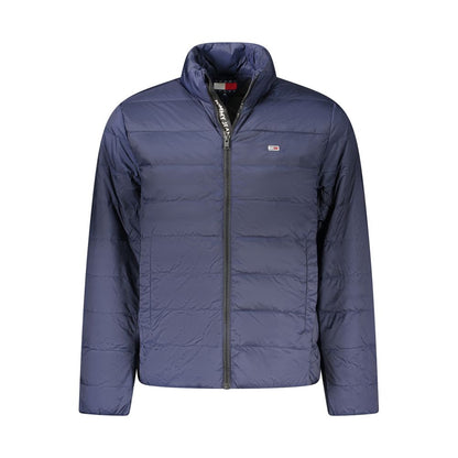 Jacket by Tommy Hilfiger for men in polyamide blue features an utilitarian silhouette with a refined , showcasing sophisticated lightweight & pockets for an utilitarian aesthetic.