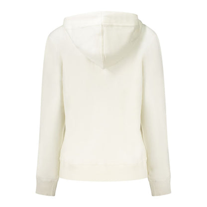 Hooded Sweatshirt Hoodie by North Sails for women in cotton white features a authentic silhouette, showcasing a sophisticated and authentic detail for a refined finish.