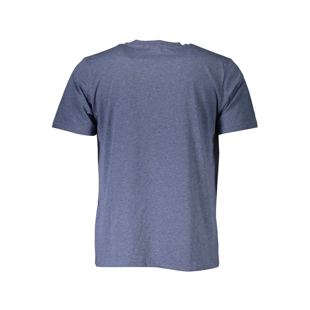 T-Shirt by North Sails for men in cotton polyester blue features an edgy silhouette, meticulously detailed with a sophisticated and for a truly edgy finish.