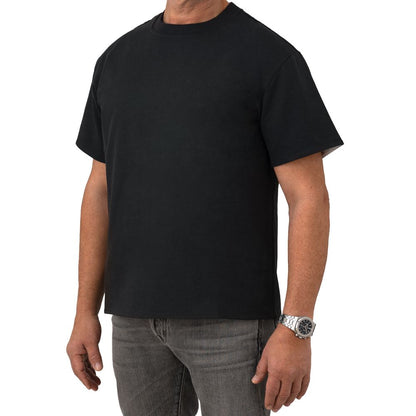 T-Shirt by Bottega Veneta for men in cotton gray showcases a dramatic silhouette, elegantly detailed with a dramatic and for a truly dramatic finish.