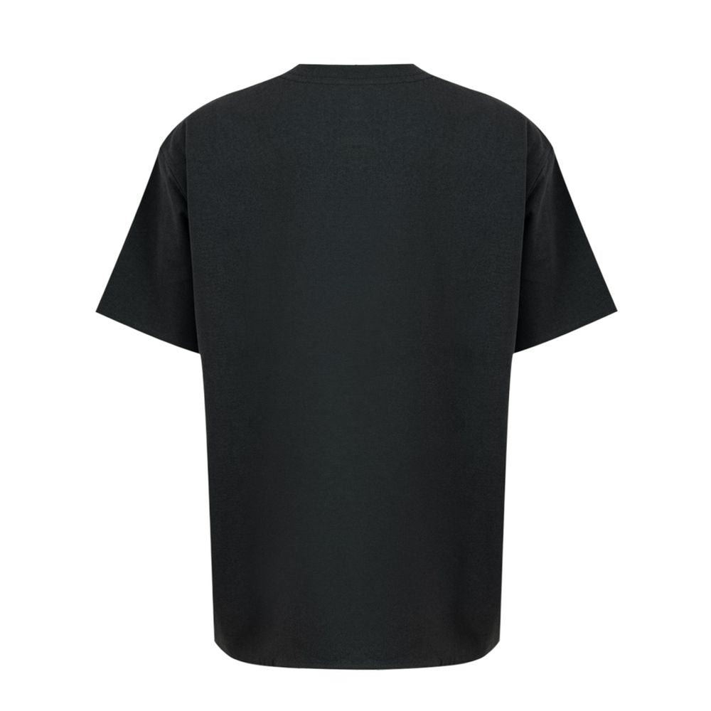 T-Shirt by Bottega Veneta for men in cotton gray features a plush silhouette, showcasing a sophisticated and for a truly plush finish.