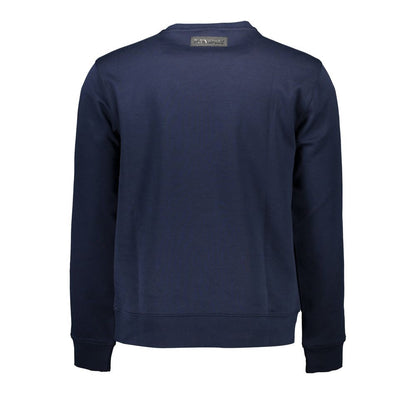 Sweatshirt by Plein Sport for men in cotton polyester blue features an magnificent silhouette, showcasing a sophisticated and detail for a truly magnificent finish.