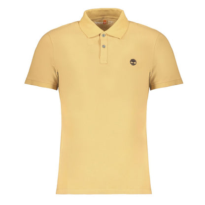 This Polo Shirt by Timberland for men in cotton beige presents a flawless silhouette, showcasing flawless short-sleeve detailing and a refined for a truly flawless aesthetic.