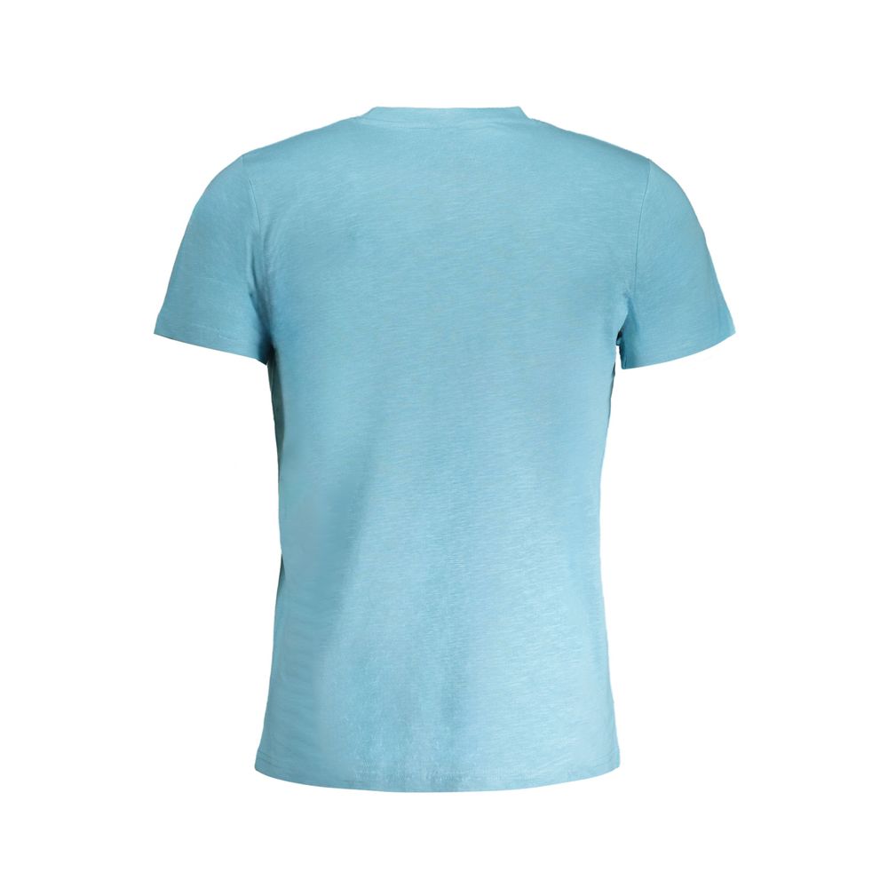T-Shirt by Norway 1963 for men in cotton light-blue showcases a fashionable silhouette, elegantly detailed with a fashionable and for a sophisticated, high-fashion look.