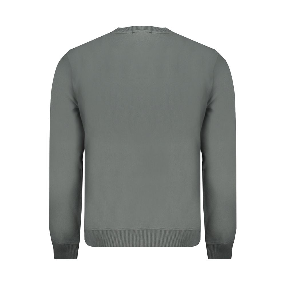 Sweatshirt by Napapijri for men in organic cotton & polyester green features a unrivaled silhouette with a refined and unrivaled detailing for a sophisticated look.