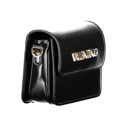 Handbag by Mario Valentino for women in polyethylene black & signature features an refined silhouette, showcasing a secure , ample , and versatile shoulder-strap & adjustable-strap for a sophisticated refined aesthetic.