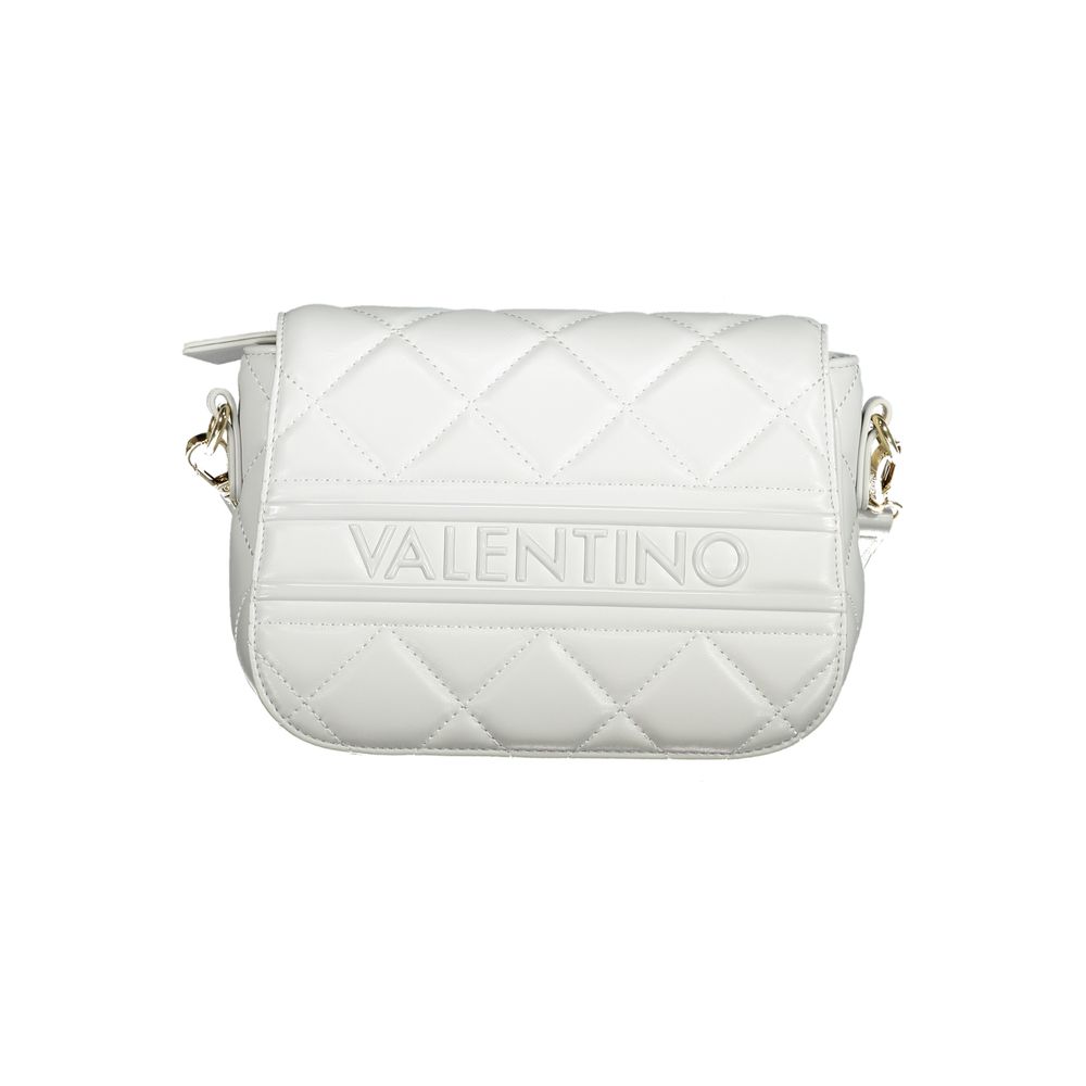 Handbag by Mario Valentino for women in polyethylene gray presents a ornamental silhouette, showcasing a secure zipper & magnetic, ample internal-pockets, and versatile shoulder-strap & adjustable-strap for a ornamental finish.