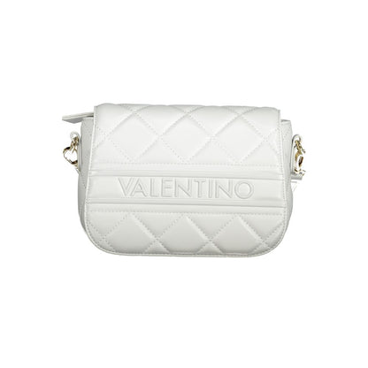 Handbag by Mario Valentino for women in polyethylene gray presents a ornamental silhouette, showcasing a secure zipper & magnetic, ample internal-pockets, and versatile shoulder-strap & adjustable-strap for a ornamental finish.