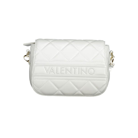 Handbag by Mario Valentino for women in polyethylene gray presents a ornamental silhouette, showcasing a secure zipper & magnetic, ample internal-pockets, and versatile shoulder-strap & adjustable-strap for a ornamental finish.