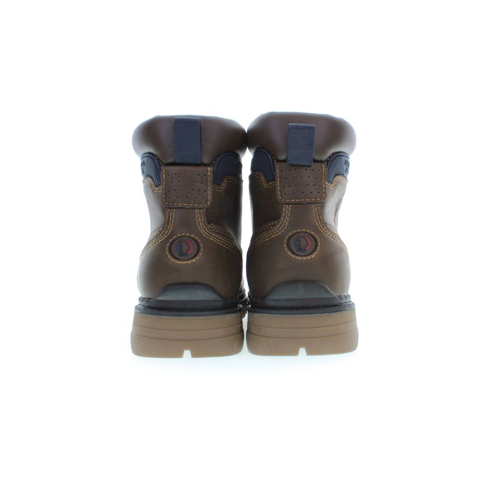 Lace-Up Boots by U.S. POLO ASSN. for men in polyester & polyethylene brown features an performance-driven Men's Polyester & Polyethylene Lace-Up Boots silhouette, defined by a sophisticated and a performance-driven .