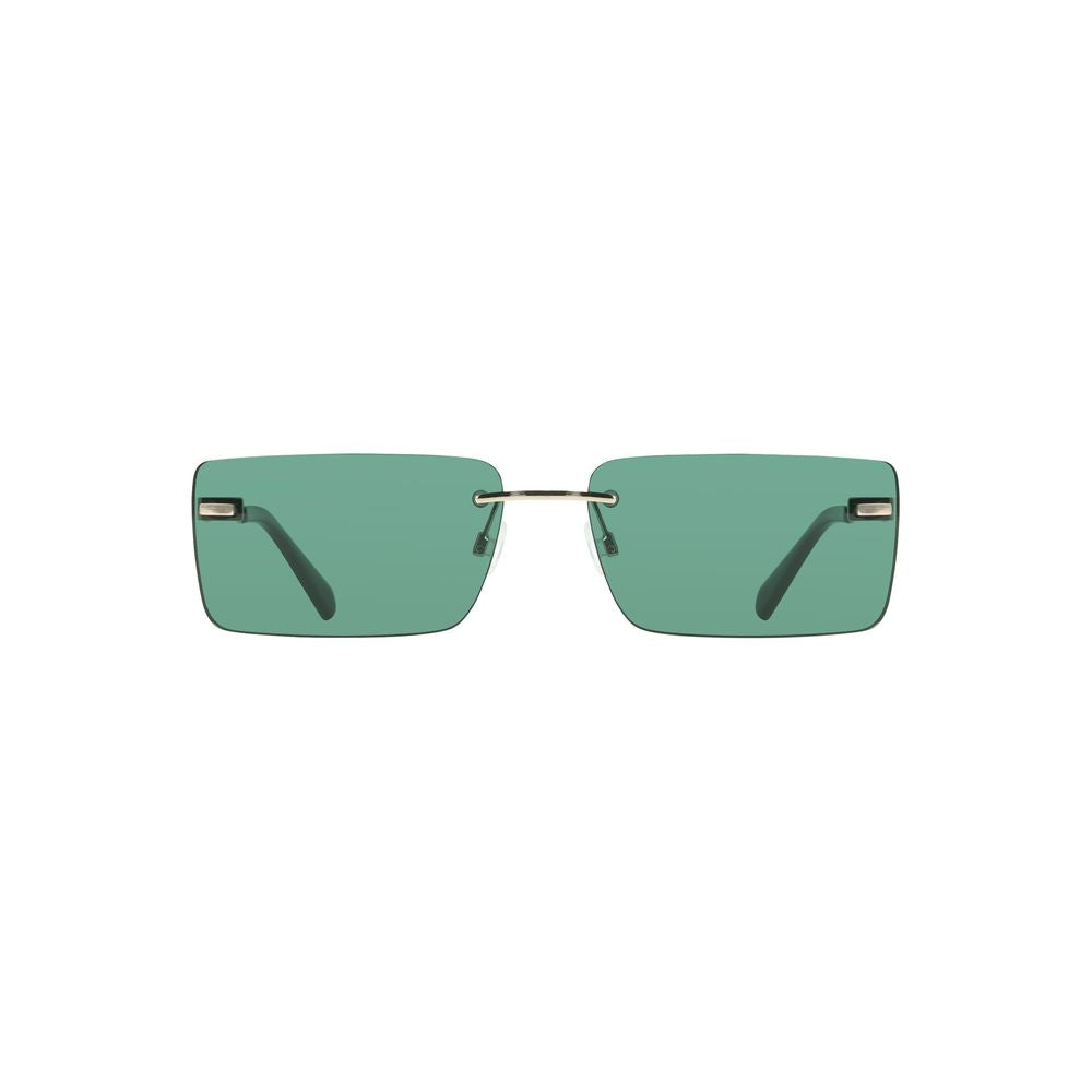 This Sunglasses by Calvin Klein for women in green presents a sumptuous silhouette, showcasing a sumptuous in green coloured frame and high-performance .