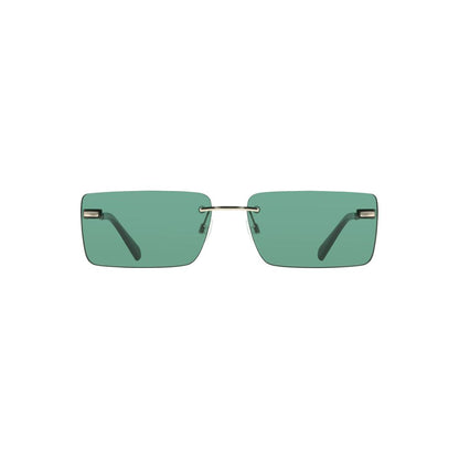 This Sunglasses by Calvin Klein for women in green presents a sumptuous silhouette, showcasing a sumptuous in green coloured frame and high-performance .